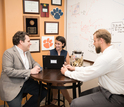 Clemson University's Sez Atamturktur (center) has assembled a multi-disciplinary research team.